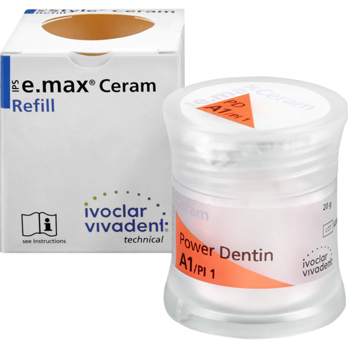 IPS e.max® Ceram Power Boks 20 g pulver dentin A1
