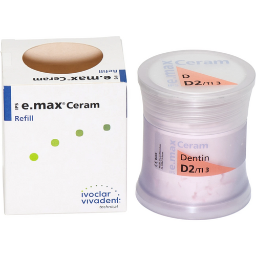 IPS e.max® Ceram Boks 100 g pulver dentin D2