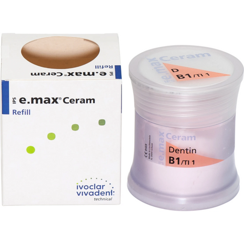 IPS e.max® Ceram Boks 100 g pulver dentin B1