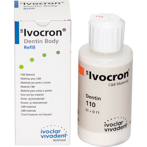 SR Ivocron® Flaske 100 g pulver dentin 110/01