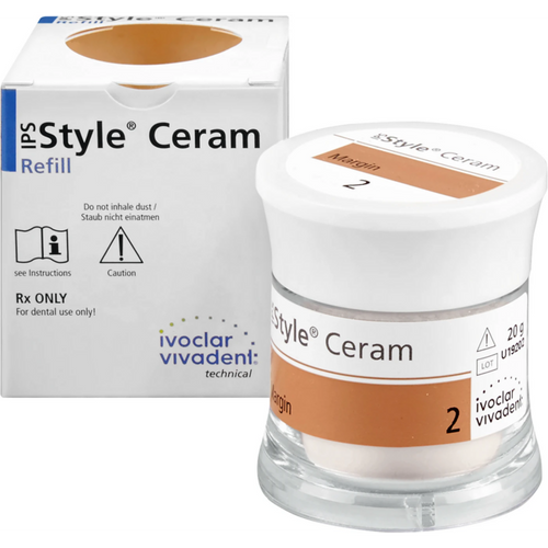 IPS Style® Ceram Tinnboks 20 g pulver kant 2