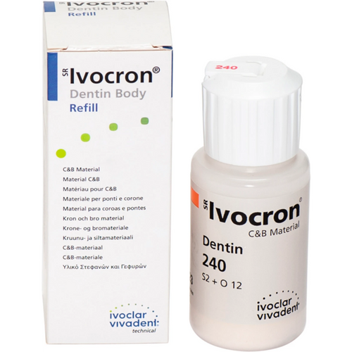 SR Ivocron® Flaske 30 g pulver dentin 240/2C