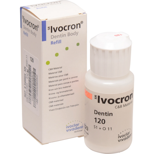 SR Ivocron® Flaske 30 g pulver dentin 120/1A
