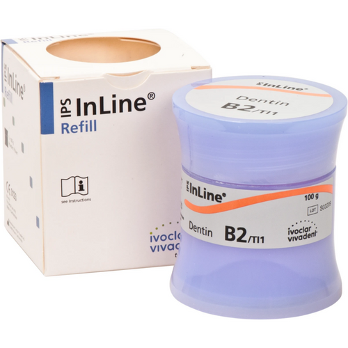 IPS InLine® Boks 100 g pulver dentin A-D B2