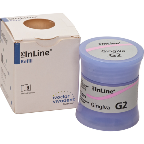 IPS InLine® Tinnboks 20 g pulver gingiva 2