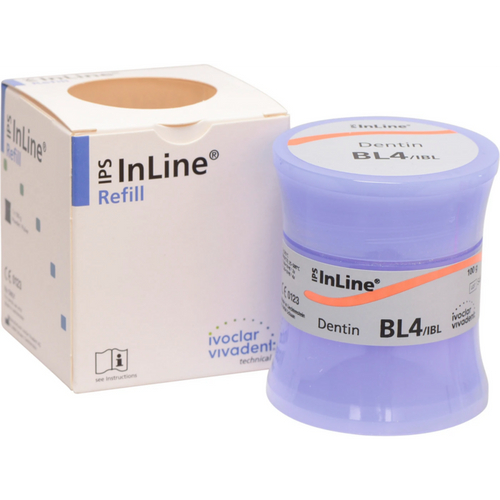 IPS InLine® Boks 100 g pulver dentin BL4