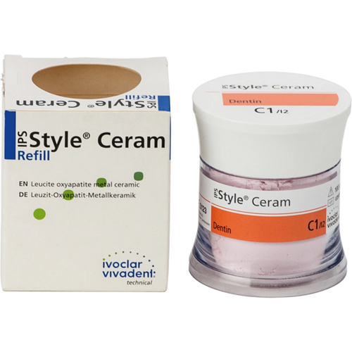 IPS Style® Ceram Boks 100 g pulver dentin C1