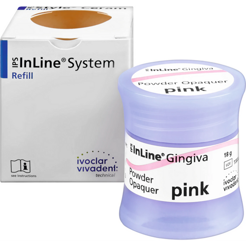 IPS InLine® System Boks 18 g pulveropaker rosa