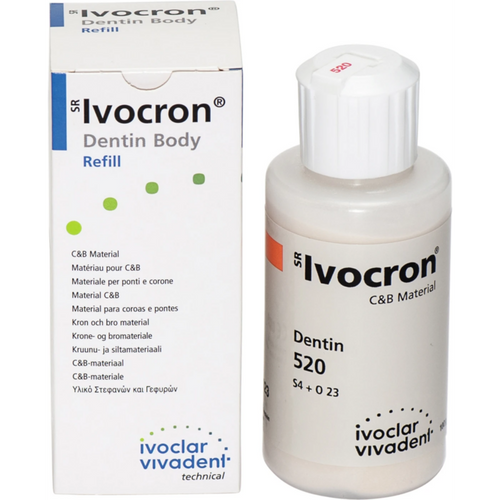 SR Ivocron® Flaske 100 g pulver dentin 520/4C