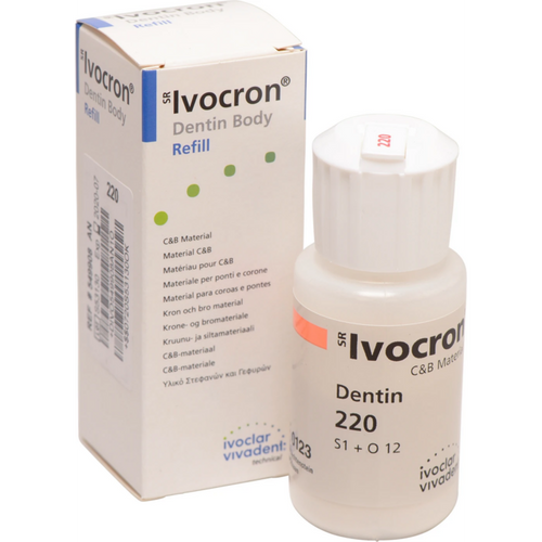 SR Ivocron® Flaske 30 g pulver dentin 220/1D