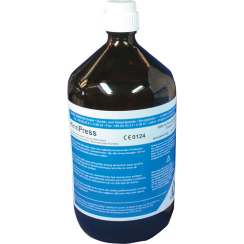 HinriPress Bottle 1 liter liquid, colorless