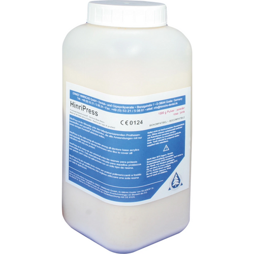 HinriPress Bottle 1 kg powder, pink