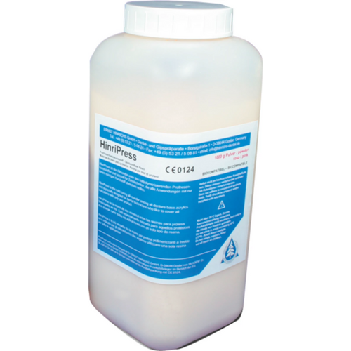 HinriPress Bottle 1 kg powder, pink opaque