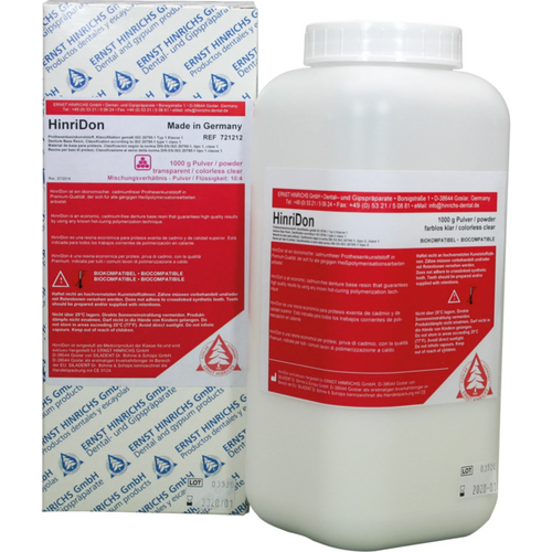 HinriDon Package 1 kg powder, transparent