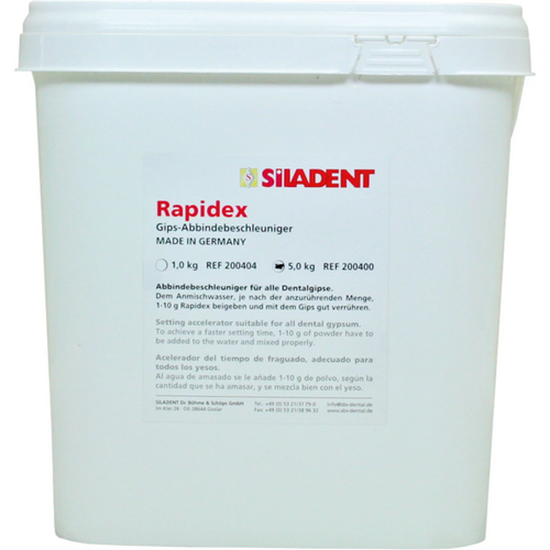 Rapidex Bucket 5 kg setting accelerator