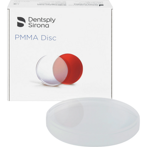 PMMA Disk piece Ø 98 mm H 16 mm, clear, burnout