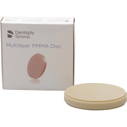 PMMA Disk piece Ø 98 mm H 16 mm, D4, multilayer