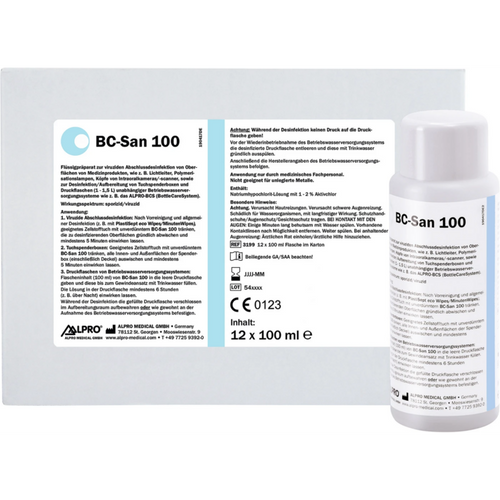 BC-San 100 kartong 12 x 100 ml flaske