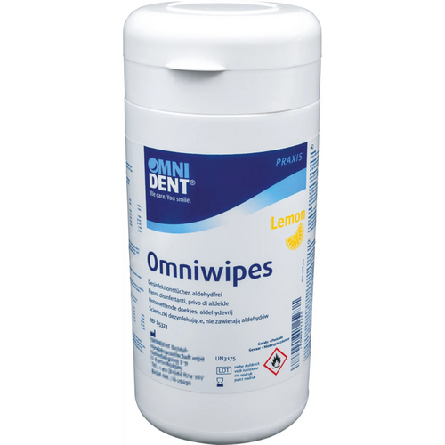 Omniwipes Lemon boks 100 stk