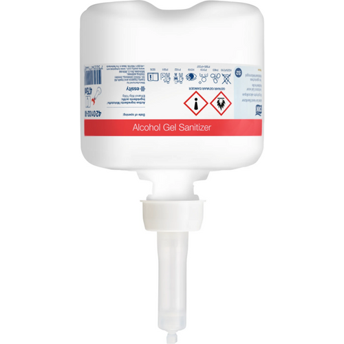 TORK Mini hånddesinfeksjonsgel kartong 6 x 475 ml flaske