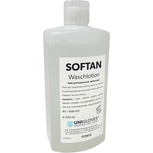 SOFTAN washing lotion flaske 500 ml vaskelotion uten duft