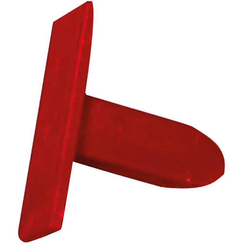 Tappet del til dispensersystem Euro 2, rød, 0,7 ml