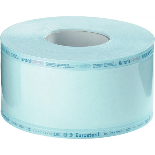Eurosteril Pro steriliseringsfilm Rull 200 m, 100 mm