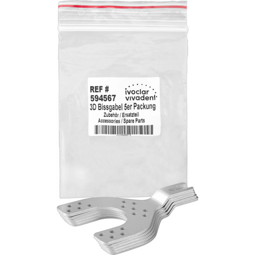 UTS 3D bitegaffel Pakke med 5 stk