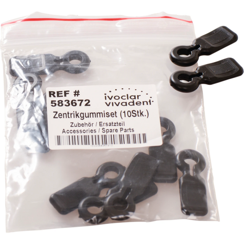 Centric-gummi Pakke med 10 Centric-gummier