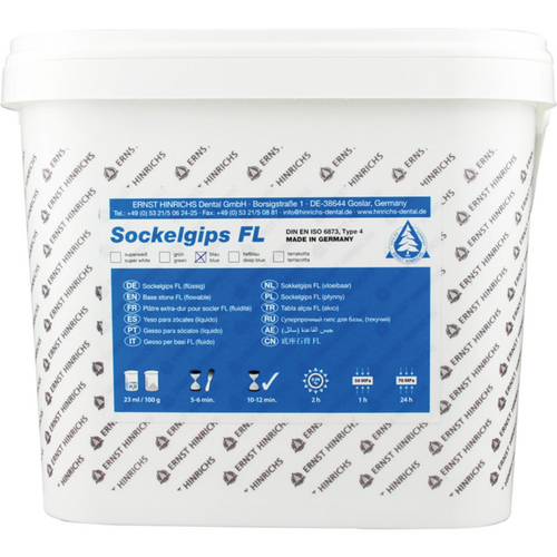 Base plaster FL Bucket 10 kg plaster base blue