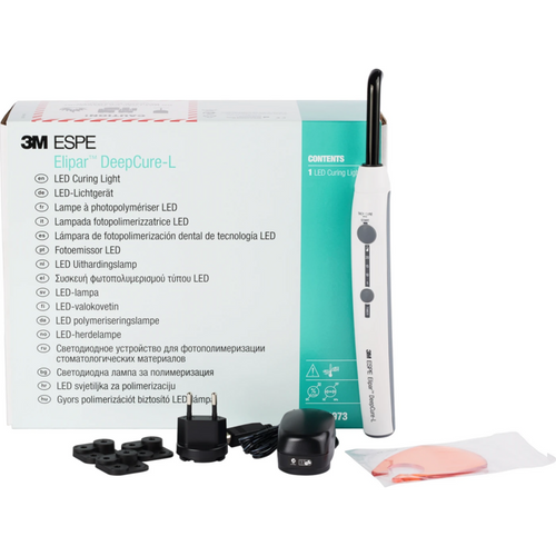 Elipar Deep Cure S / L stk. Cure-L plast inkludert tilbehør