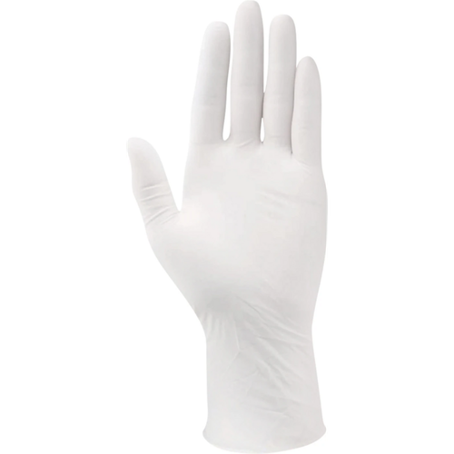 Unicare Classic Latex Pakke 100 Stk. pudrede, hvite, størrelse M