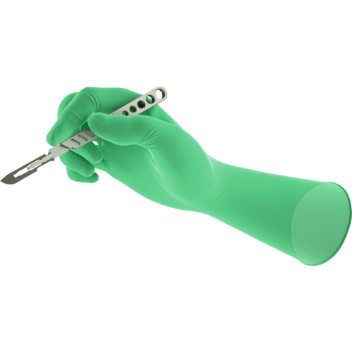 GAMMEX® lateksfri PI innerhanske Pakke 50 par grønne, pudderfrie, sterile hansker, størrelse 6