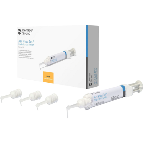 AH Plus Jet™ Startsett 15 g Automix-sprøyte, 20 blandespisser
