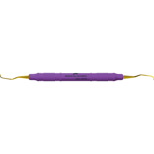 Gracey Standard XP® SQUARED Stk. lilla, 1-2, anterior, plasthåndtak