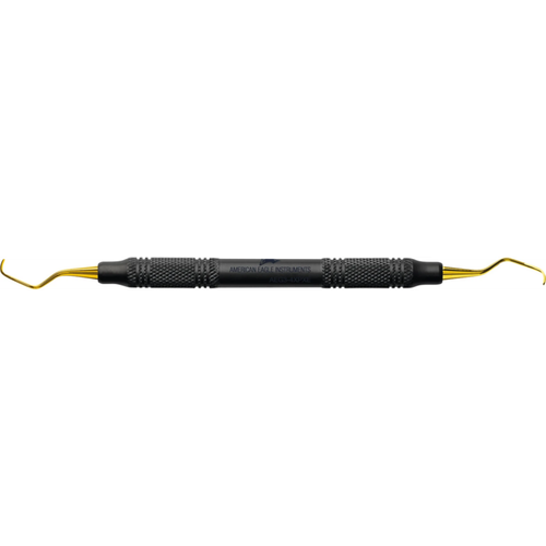 Gracey Standard XP® SQUARED Stk. svart, 3-4, mesial-distal, plasthåndtak
