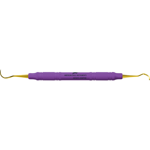 Scalers XP® SQUARED Stk. lilla, H 5-33, anterior, dobbeltendet, plasthåndtak