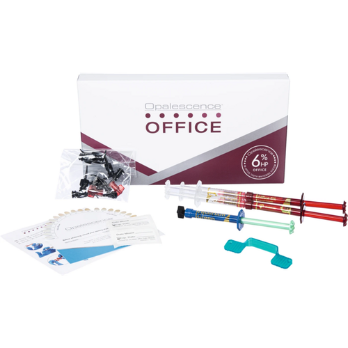 Opalescence™ Office Pasientsett 2 x 1,2 ml sprøyte gel, 1,2 ml sprøyte OpalDam Green inkludert tilbehør
