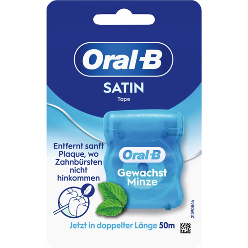 Oral-B® SATINtape™ Dispenserboks 50 m mynte