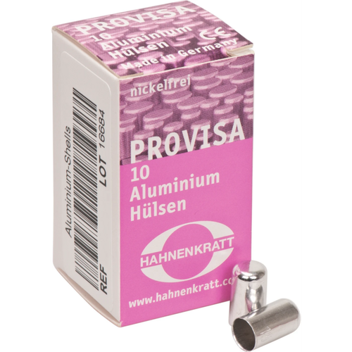 PROVISA beskyttelseshylser i aluminium Pakke 10 Stk. størrelse 3, Ø 5,41 mm