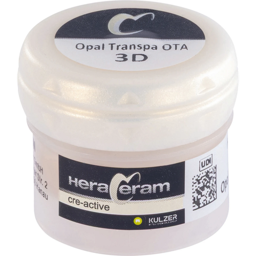HeraCeram® cre-active Can(s) 2 ml Paste 3D, Opal Transpa OT A