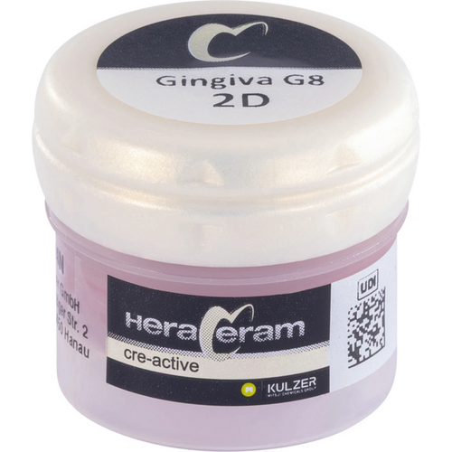 HeraCeram® cre-active Can (s) 2 ml Paste 2D, Gingiva G8