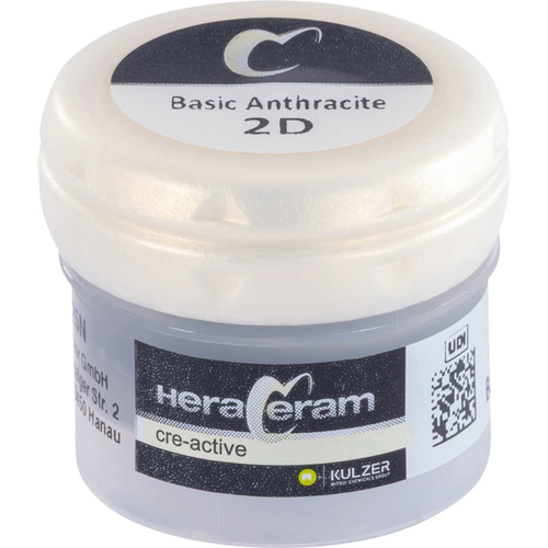 HeraCeram® cre-active Can(s) 2 ml Paste 2D, basic anthracite