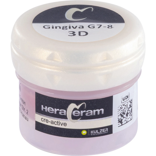 HeraCeram® cre-active Can(s) 2 ml Paste 3D, Gingiva G7-8