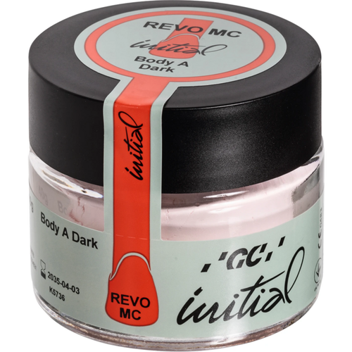 GC Initial™ REVO MC Can 40 g powder body A dark