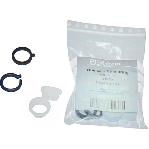 Sleeve with clamping ring Pack of 10 pieces
