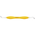 LM Arte Solo stk. anterior, avrundet, rett, gul, LM-ErgoSense&reg; håndtak