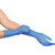 Peha-soft nitrile guard powderfree hansker 100 stk. pudderfrie, blå, M