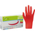 smart nitrilhansker light 100 stk. pudderfrie, chili, M