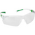 H&W beskyttelsesbrille Featherlight stk. hvit/grønn